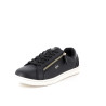 Basket basses noires en cuir